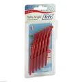 2x TEPE Angle Interdentalbürste 0,5mm rot 6 ST