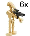 LEGO Star Wars Minifigur - 6x sw0001c - 6x Kampfdroide - aus 75413