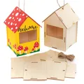 FE929 RotkehlchenNistkastenKits – 2 Stück – Machen Sie Ihr eigenes Vogelhaus,...