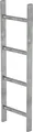 MUNK Schachtleiter Stahl verzinkt 300mm breit 4 Sprossen 1,12m lang