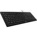 STREAM KEYBOARD, Tastatur schwarz, DE-Layout, Cherry SX-Scherentechnologie