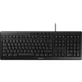 CHERRY STREAM KEYBOARD Tastatur schwarz, kabelgebunden, Flüsteranschlag, Laserbeschriftung