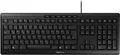 CHERRY STREAM - Tastatur - USB - Deutsch - Schlüsselschalter: CHERRY SX - Schwarz