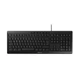 CHERRY STREAM KEYBOARD Tastatur schwarz, kabelgebunden, Flüsteranschlag, Laserbe