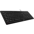 CHERRY STREAM KEYBOARD, Tastatur, schwarz