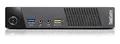 Lenovo Think Centre M73 Tiny -Mini PC (Intel Core i3-4130, 128 GB SSD, 8 GB Speicher, Windows 10 Professional (Generalüberholt)