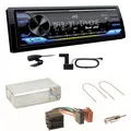 JVC KD-X472DBT Digitalradio FLAC Einbauset für Opel Astra F G Corsa B Zafira A