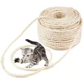 Sichere Katzenkrallenpflege mit unserem Sisalseil - 6mm, 10m - Für ruhige Pfoten
