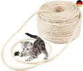 Sisalseil für Kratzbaum Kratzsaule Katzenbaum Katzen Natürlich Sisal Seil 6mm (