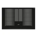 Siemens EX851LYV5E, iQ700, Smartes Induktionskochfeld 80 cm, autark, Rahmenlos aufliegend, Touch & Slide, varioInduktion Plus, Intelligente flexZonen, Bratsensor Plus, cookConnect System, Schwarz