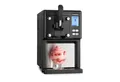 Klarstein Eismaschine Sweet Sundae Eiscrememaschine 1,5 L Kompressor Edelstahl schwarz, 1.5 l, 250 W, Eismaschine Softeisbereiter für Frucht- & Milcheis