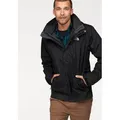 The North Face 3-in-1-Funktionsjacke EVOLVE II TRICLIMATE (Set) wasserdicht, windabweisend, atmungsaktiv, schnell trocknend schwarz S (36/38)