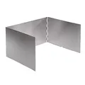 IHONYI Windschutz für Gaskocher Campingkocher, Aluminium Camping gaskocher,Leichter Windschutz Camping,Faltbarer Campingkocher,Kochgeschirr für Picknick Outdoor Grill
