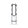 Dyson Hot+Cool Jet Focus AM09 Heizlüfter und Ventilator (Weiß/Silber) – 2-in-1: Heizt und kühlt mit starkem Luftstrom