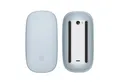 kwmobile Mausfüße Silikon Schutzhülle für Apple Magic Mouse 1 / 2 (1-St), PC Maus Cover Hülle aus softem Silikon - Hellblau