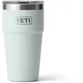 Yeti Coolers Rambler 20oz Stackable Isolierbecher (Größe 591ml, blau)