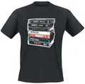 Metallica Cassette Männer T-Shirt schwarz XL 100% Baumwolle Band-Merch, Bands