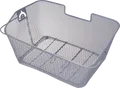 BIKE 46334 - Bike - Fahrradkorb, hinten, 22 Liter, silber