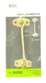 Sturmhaken GAH.ALBERTS mit Öse, 120 x 5,8 mm gelb verzinkt