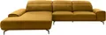 Musterring Wohnlandschaft MR 2490 Ecksofa mit erstklassigem Sitzkomfort, Long-Life-Leder, Bronze-Fuß, Sitzhöhe 48cm, wahlweise mit Funktionen, Maße 342 x 207 cm