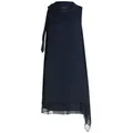 Vera Mont Cocktailkleid Damen ohne Arm Schluppe blau 42