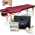 ZEN MASSAGE WARE Massageliege Zen BASIC III Flat lila