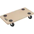 Metafranc Transportroller 590 x 290 mm 200 kg Tragkraft MDF-Platte mit PP-Rädern