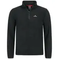 Höhenhorn Fleecepullover Skyja Herren Fleece Pullover für Männer Sweatshirt 1/4 Zip Microfleece schwarz 3XL