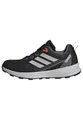 adidas Unisex Kinder Terrex Tracefinder Trail Running Junior Shoes, Core Black/Grey One/Semi Impact Orange, 38 EU