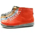 Andrea Conti Sneaker high 0341500 Damen Schnürboots mit Reißverschluss, Größe:39 EU, Farbe:Braun - Braun - 39