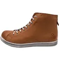 Andrea Conti Damen Leder Sneakerboots braun 39