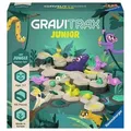 Ravensburger Kugelbahn-Bausatz GraviTrax Junior Starter-Set L Jungle, für Kinder ab 3 Jahren weiß