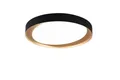 Deckenleuchte LED ZETA schwarz-gold dimmbar 24W 2700K-6000K modern