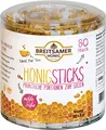 Breitsamer Honigsticks mild 80 x 8g Großpackung - Lieblicher Blütenhonig in praktischen Portionen ideal zum Süßen im handlichen Stick (1 x 640g)