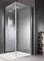 welltime Eckdusche Florenz 2.2, BxT: 90x90 cm, Sicherheitsglas, Hebe-Senk-Mechanismus, mit Drehtüren