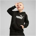 PUMA Kapuzensweatshirt ESS NO. 1 LOGO HOODIE FL PS mit Kapuze, mit gerippten Bündchen, mit Jerseyfutter schwarz 116 EU