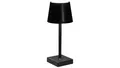Tischleuchte schwarz LED Touchfunktion  26 cm batteriebetrieben warm weiß