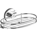 Wenko Vacuum-Loc Seifenablage Milazzo Chrom-Weiß