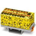PTFIX Verteilerblock 6/18x2,5-ns35-fe, gelb-grau BEA 3273130