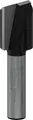 Bosch PRO Nutfräser, zweischneidig, Ø 15 x L 19,6, Schaft 8 mm