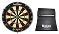 Steeldart Set Profi-Dartscheibe Winmau Blade 6 + Roleo Dartmatte