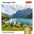 Harenberg Norwegen Sehnsuchtskalender 2026 - Wochenkalender mit 53 Postkarten (Deutsch) (56563288)