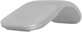 Microsoft Surface Arc Mouse Maus Bluetooth Optisch Platin-Grau 2 Tasten 1000 dpi