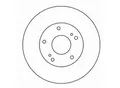 A.B.S. Bremsscheibe 16494 belüftet 280mm 30mm für NISSAN