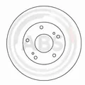 2x Bremsscheibe belüftet 16494 A.B.S. für NISSAN 300ZX 200SX Coupe