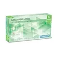 ARNOMED Nitril Peppermint Green Einmalhandschuhe, puderfrei, grün 386-M , 1 Packung = 100 Stück, Größe M