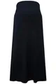 Ulla Popken Damen große Größen Übergrößen Plus Size Bellieva Jerseyrock, A-Linie, Elastikbund, Seitenschlitze Marine 46+ 831530130-46+