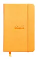 Rhodia Einsteck-Fotoalbum Webnotebook A6 96 Blatt blanko 90g - Orange 118078C, Festes Notizbuch geleimt