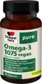 Doppelherz pure Omega-3 1075 vegan - Algenöl und Leinöl - Alpha-Linolensäure