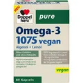 DOPPELHERZ Omega-3 1075 vegan pure Kapseln 80 St. PZN 17261503